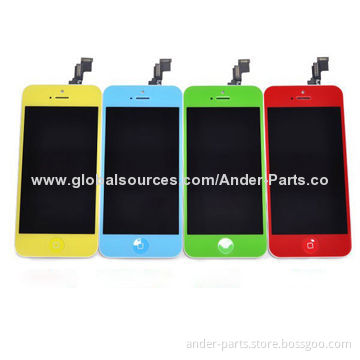 Wholesale Multicolor LCD Touchscreen Display Digitizer with Home Button Assembly for iPhone 5